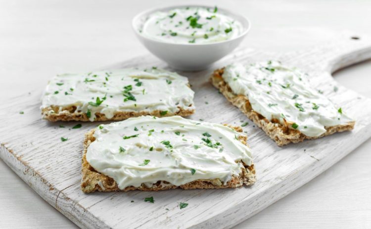 tartine de chèvre