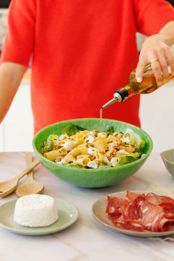 Salade de pâtes au chèvre